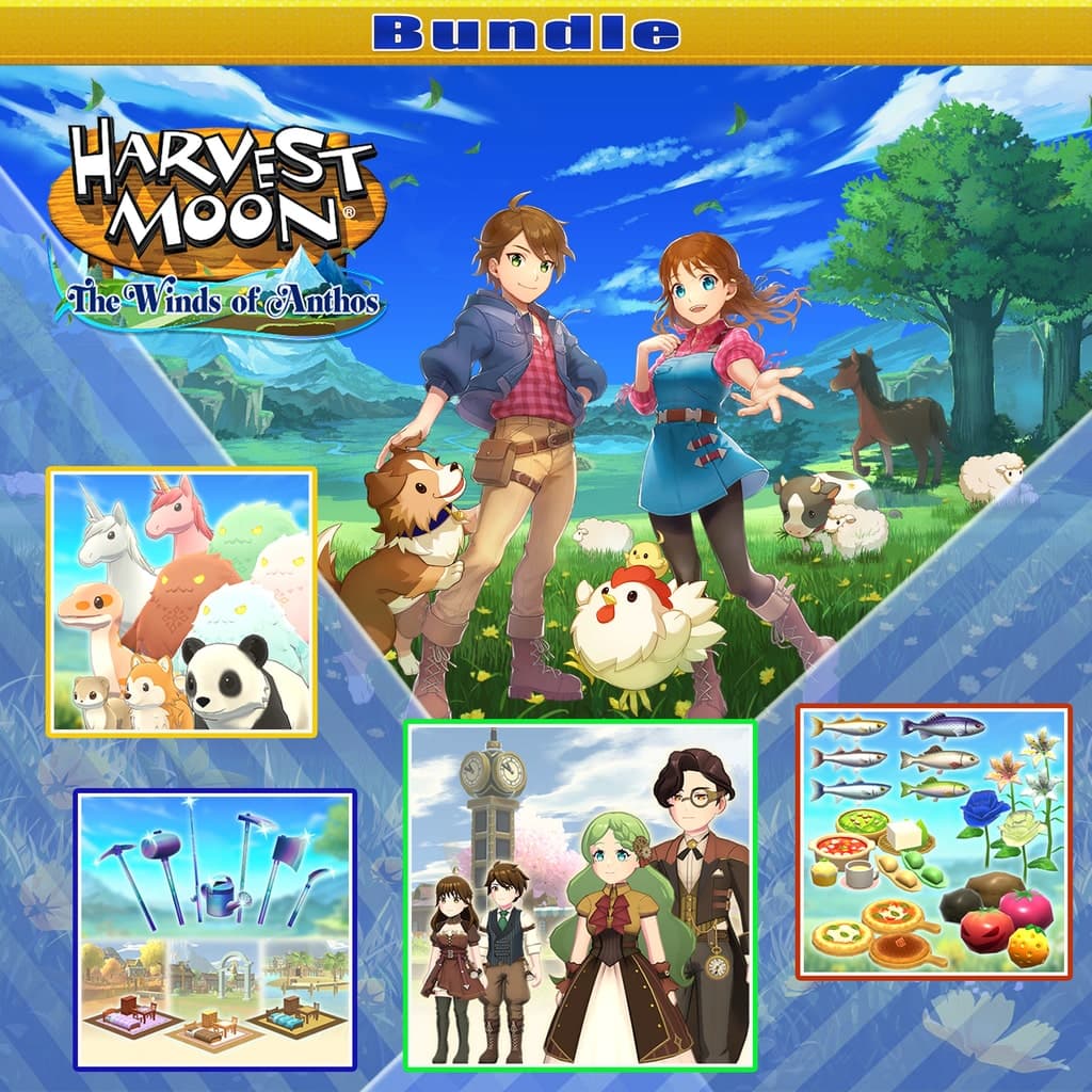 Harvest Moon: The Winds of Anthos Bundle PS4 + PS5 Price Italia