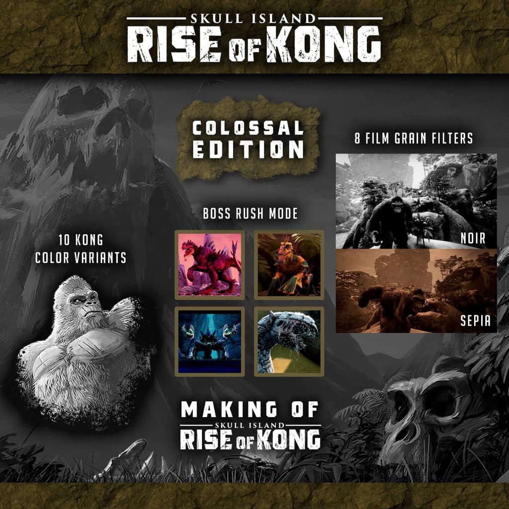 Skull Island: Rise of Kong - Colossal Edition PS4 + PS5 Price Canada