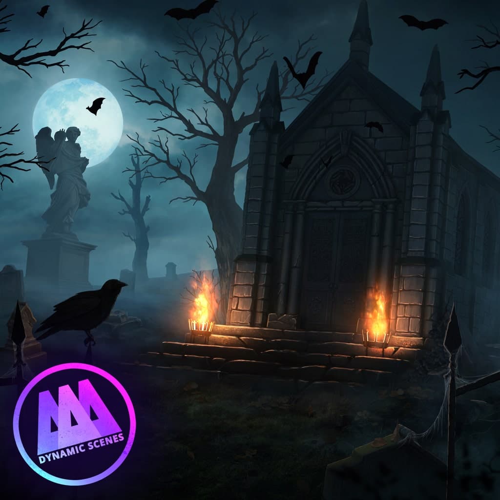 AAA Dynamic Scenes - Midnight's Mausoleum Dynamic Scene PS4 + PS5 Price Türkiye