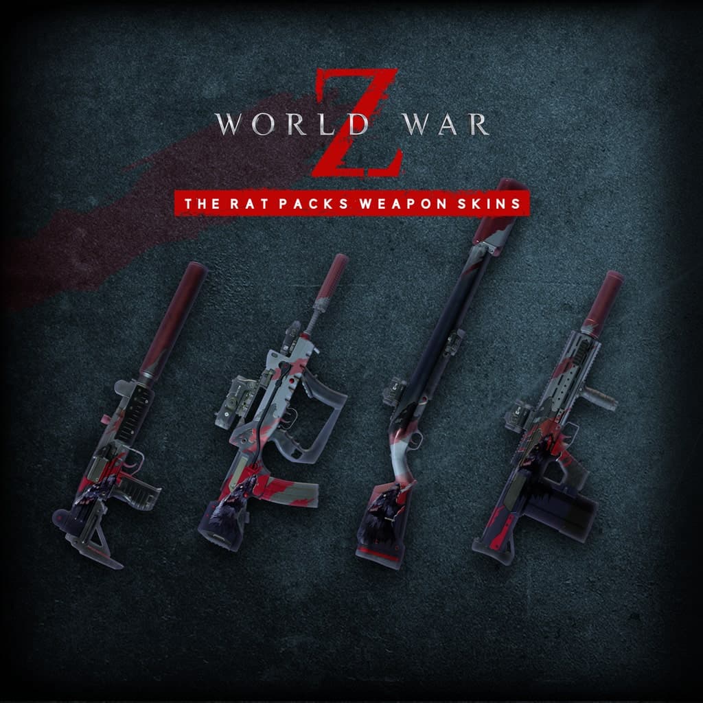 World War Z - The Rat Packs Weapon Skins Bundle PS4 Price United States