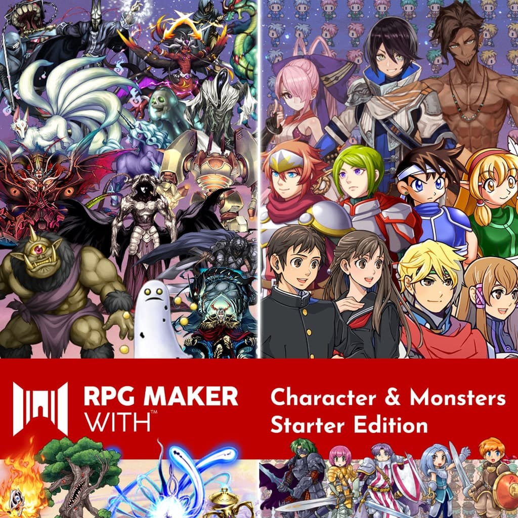 RPG MAKER WITH - Character & Monster Starter Edition PS4 + PS5 Price Türkiye