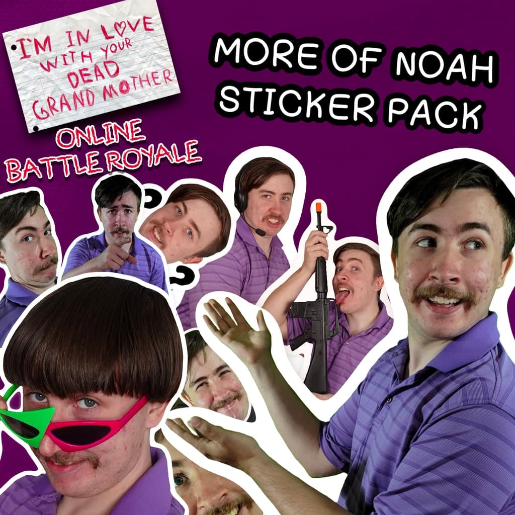 More of Noah Sticker Pack - Emotes DLC - I'm in Love With Your Dead Grandmother: Online Battle Royale PS4 + PS5 Price Italia