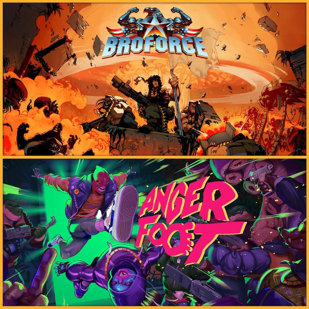 Broforce x Anger Foot Bundle PS4 + PS5 Price España