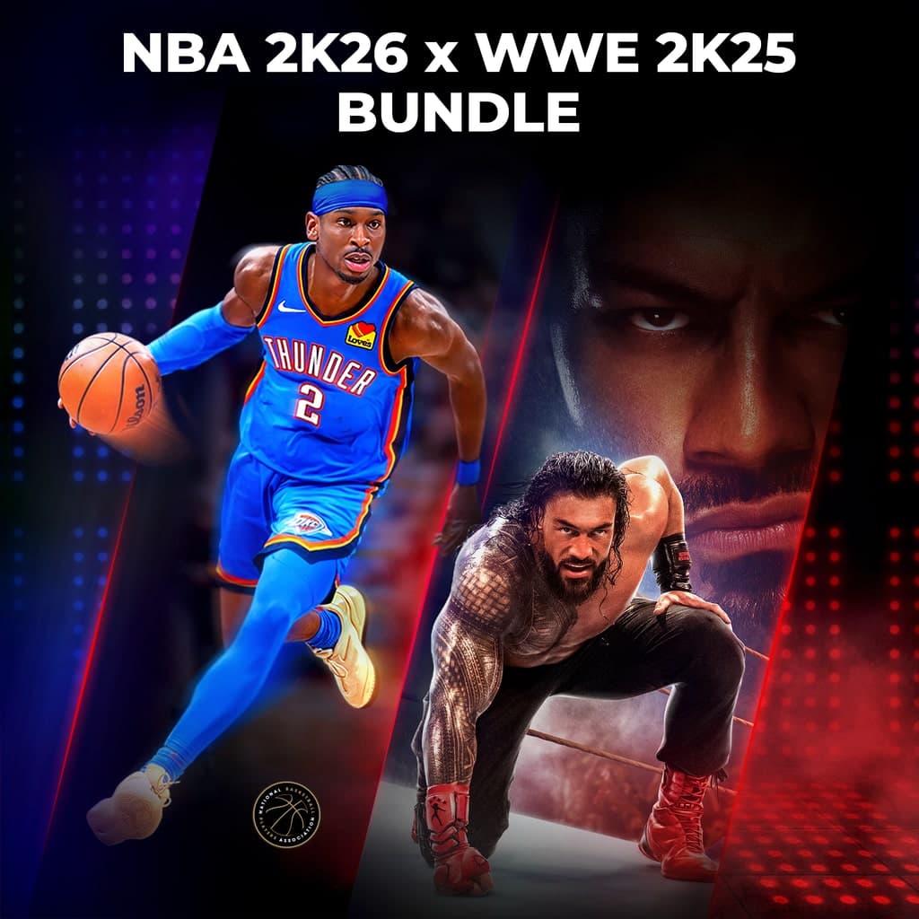 Комплект NBA 2K26 × WWE 2K25 PS4 + PS5 Price Ukraine