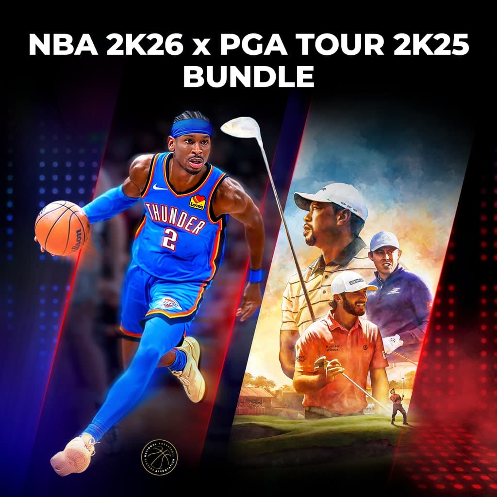 Комплект NBA 2K26 × PGA TOUR 2K25 PS4 + PS5 Price Ukraine