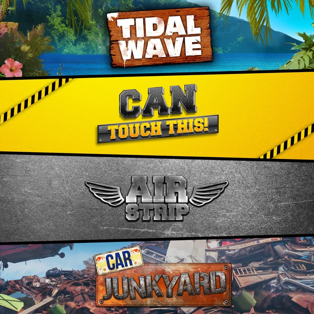 AirStrip DLC + Can Touch This DLC+ Tidal Wave DLC + Junkyard DLC Bundle PS4 Price Ukraine
