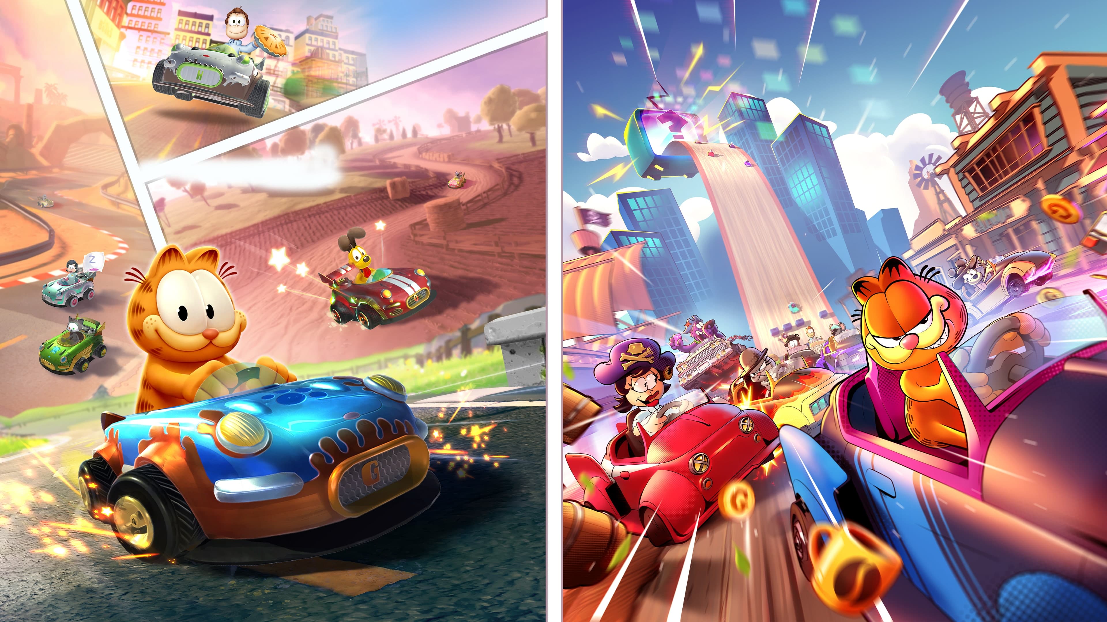 Garfield Kart Road 67 - 2 in 1 PS4 + PS5 Price Brasil