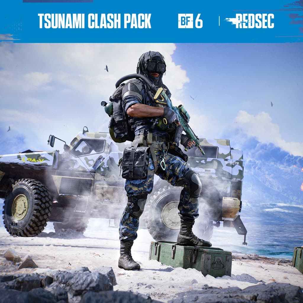 Набір «Навала цунамі» — Battlefield™ 6 і REDSEC UNKNOWN Price Ukraine